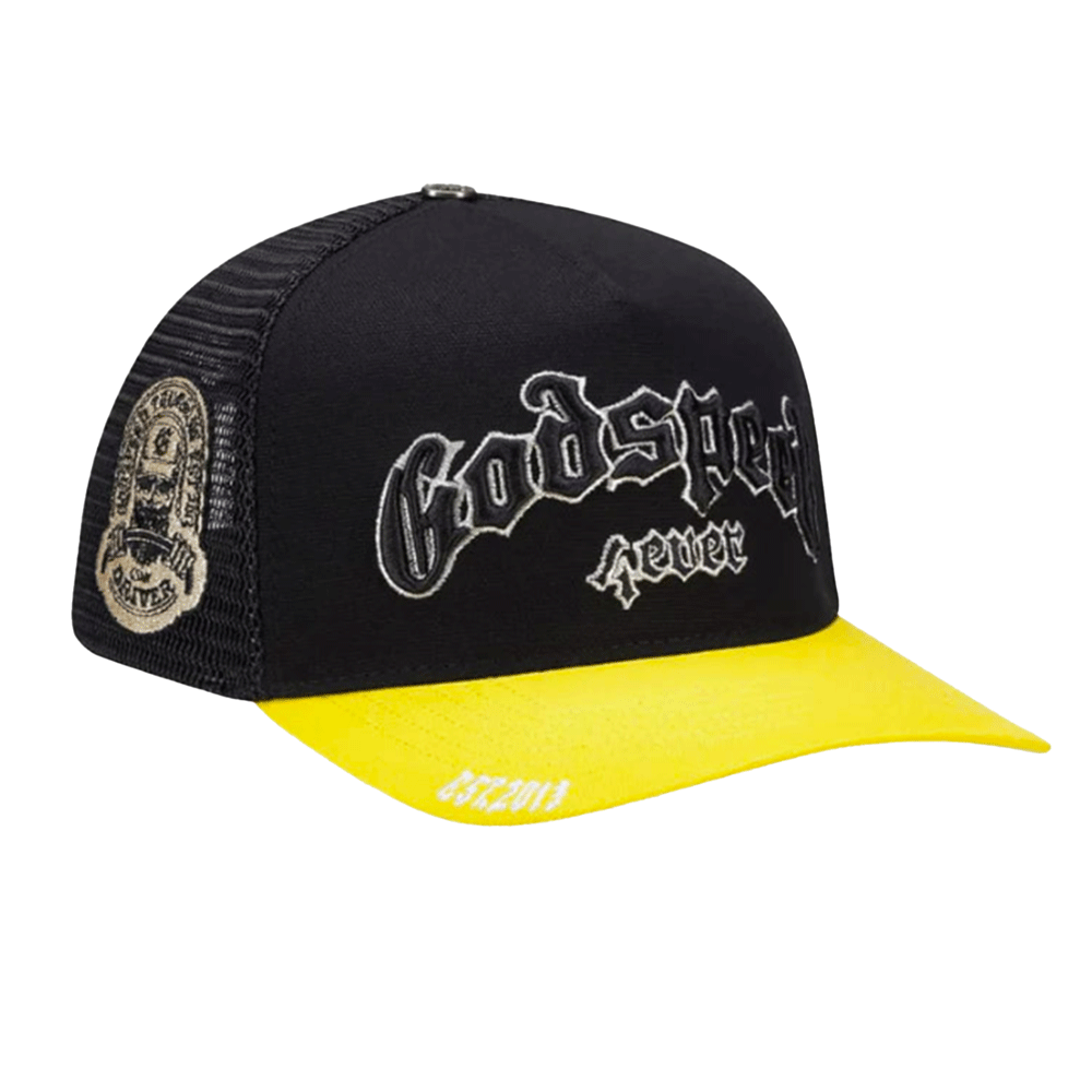 Godspeed GS FOREVER TRUCKER HAT YELLOW/BLACK