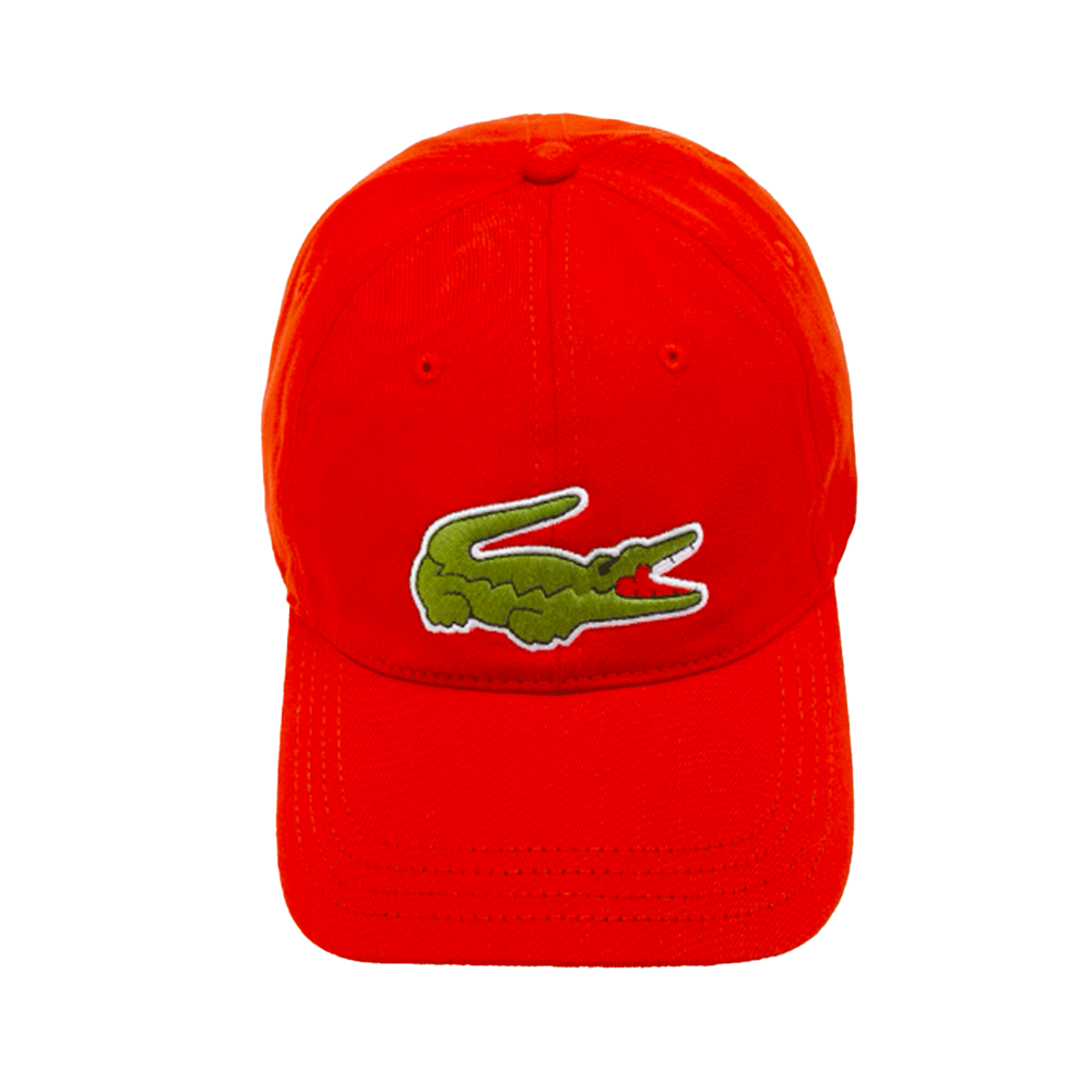 Lacoste Unisex Adjustable Organic Cotton Twill Cap