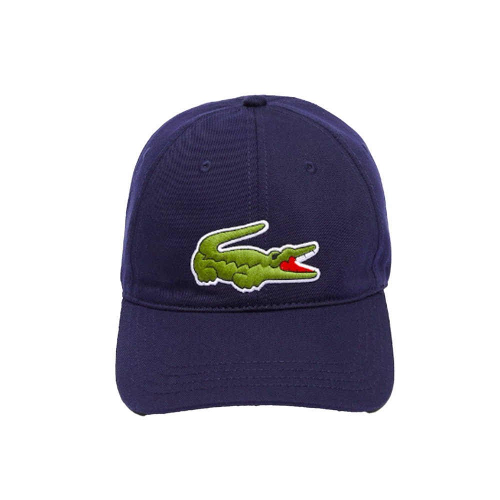 Lacoste Unisex Adjustable Organic Cotton Twill Cap