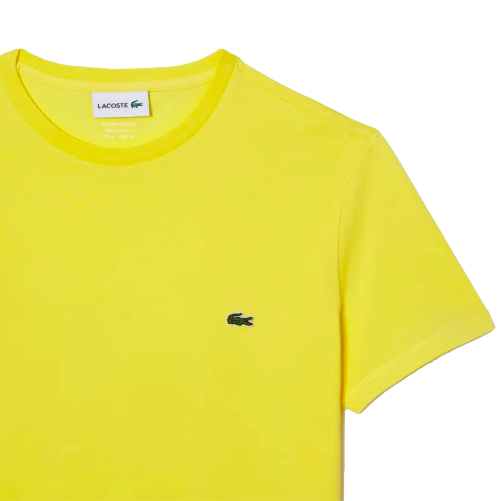 Lacoste Crew Neck Soft Pima Cotton Tee