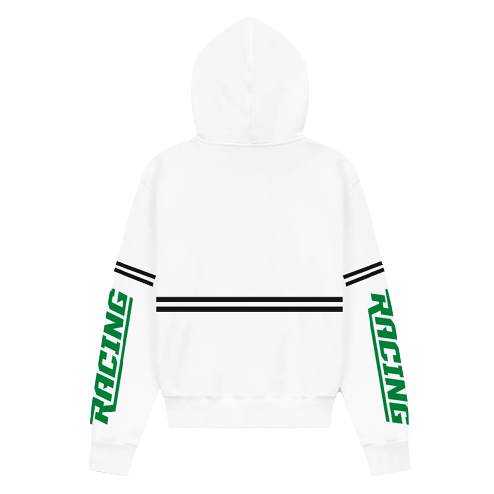 RTA Dion Hoodie | White Racing Stripe