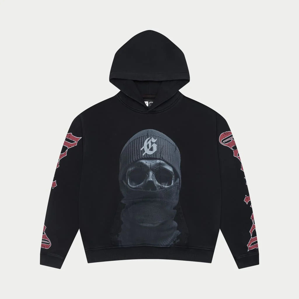 Godspeed Balaclava Szn Hoodie (Black Wash)