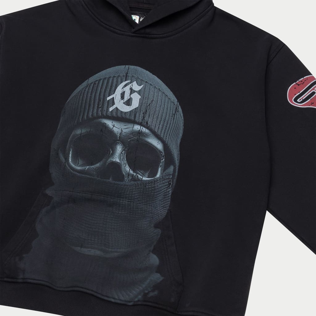 Godspeed Balaclava Szn Hoodie (Black Wash)