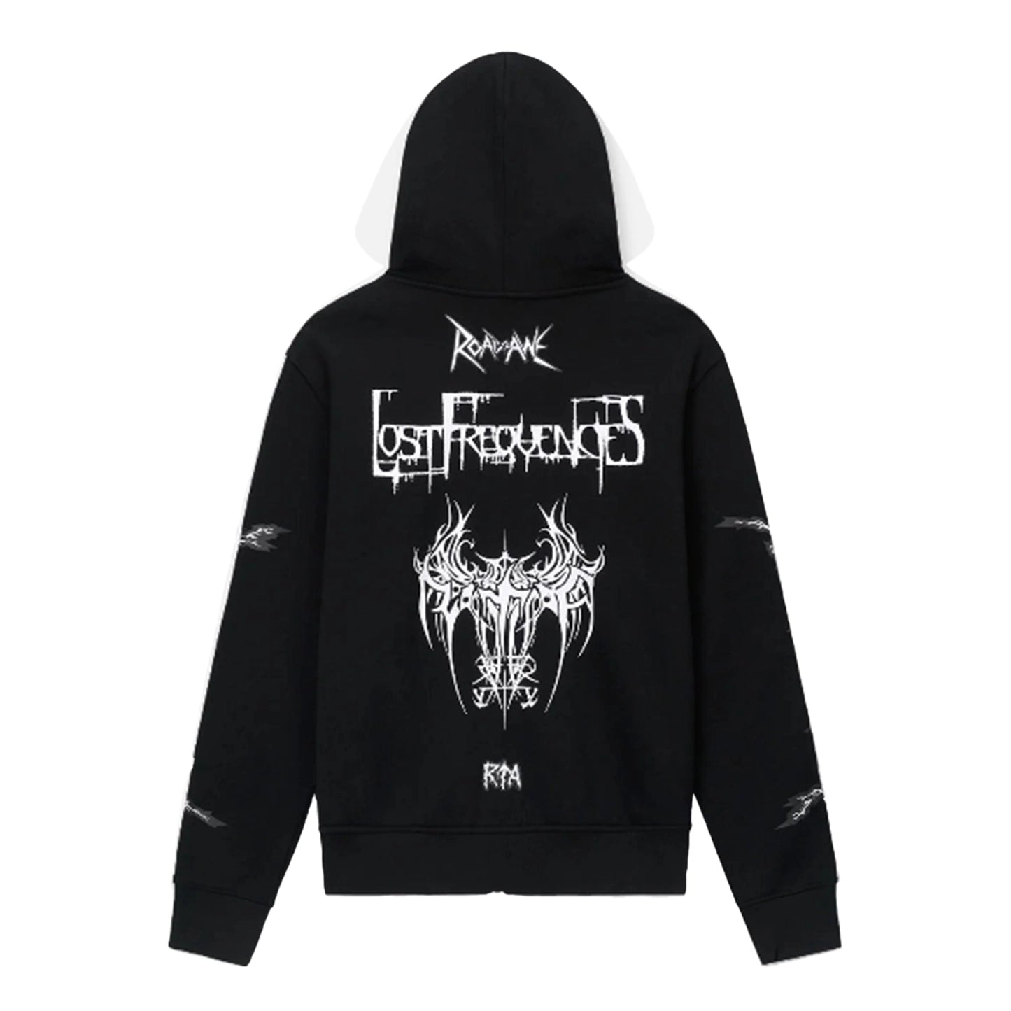 RTA Floyd & Rafa Zip Up Sweatsuit | Black Metal Road To Awe