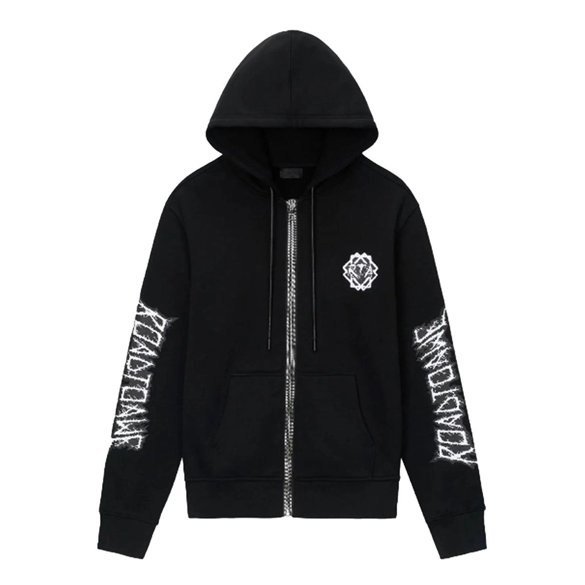 RTA Floyd & Rafa Zip Up Sweatsuit | Black Metal Road To Awe