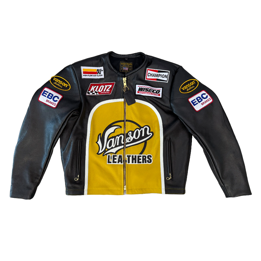 Vanson Men’s Performance Leather Jacket