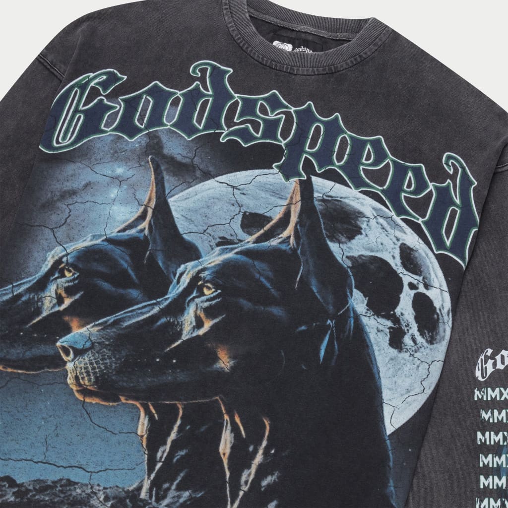 Godspeed F.T.D L.S T-Shirt  (Grey Wash)