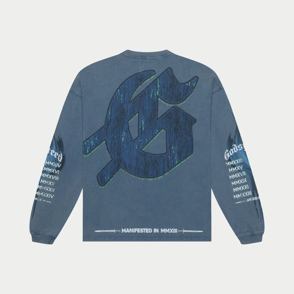 Godspeed F.T.D Long Sleeve T-Shirt  (True Blue)