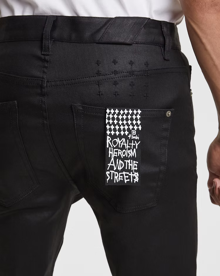 Ksubi Chitch Black Wax Jeans