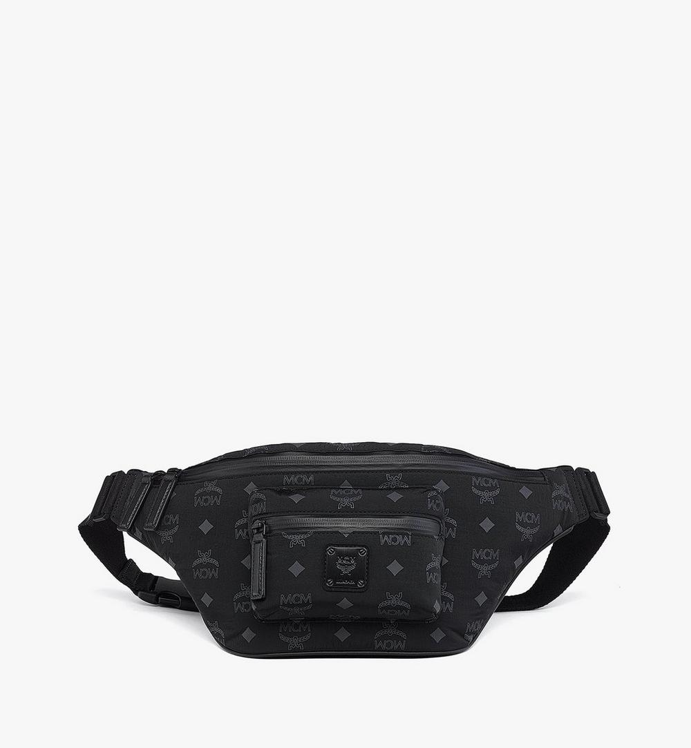 Mcm Fursten Belt Bag In Monogram Nylon