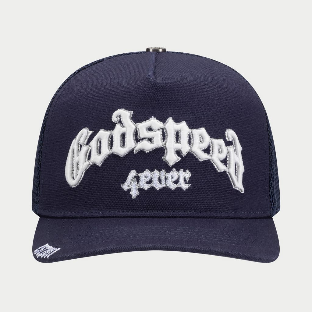 Godspeed GS Forever Trucker Hat (Midnight Navy)