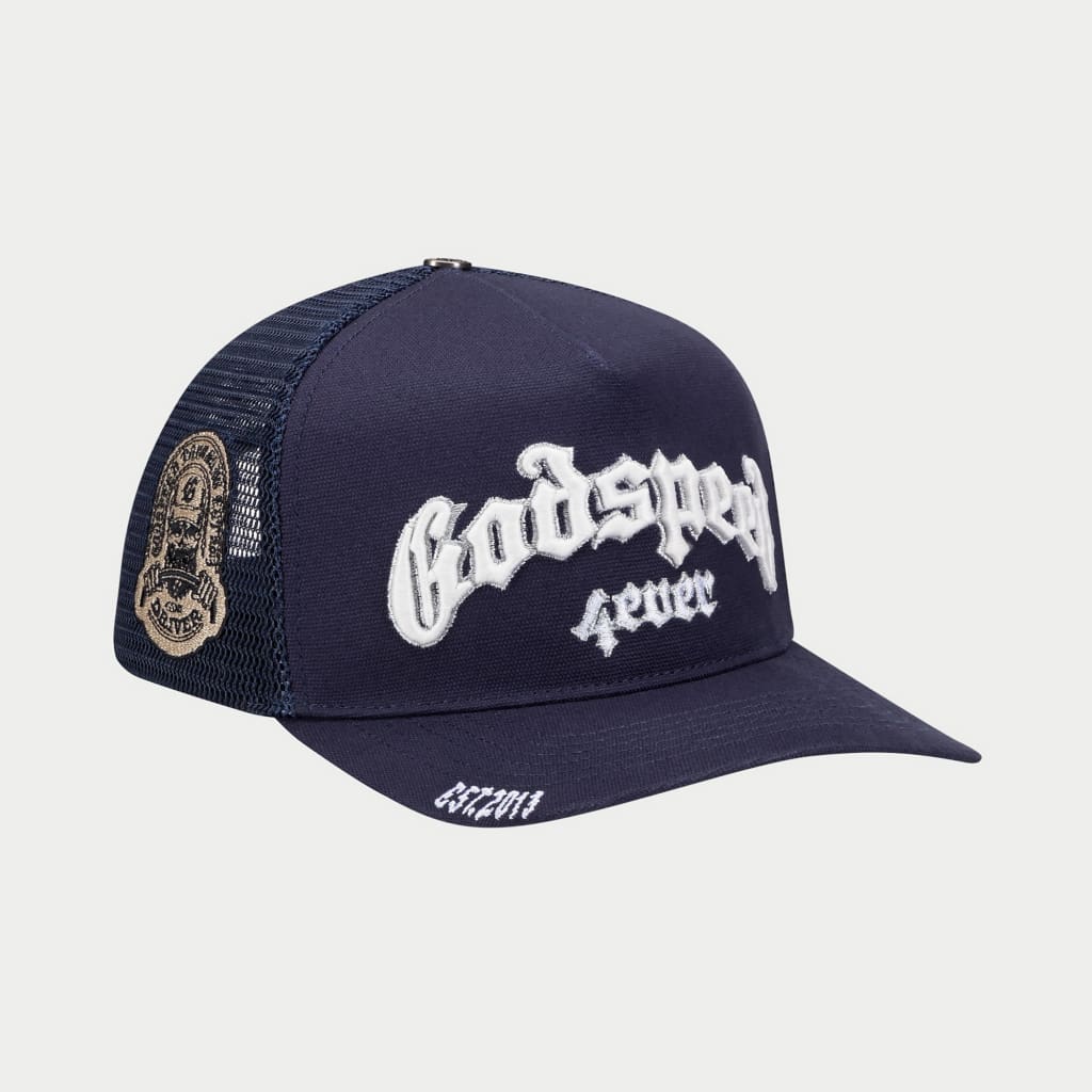 Godspeed GS Forever Trucker Hat (Midnight Navy)