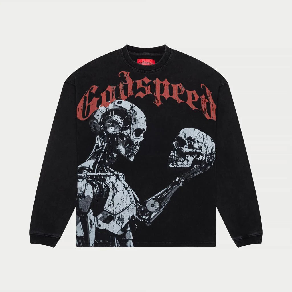 Godspeed Mankind vs Ai Long Sleeve (Black)