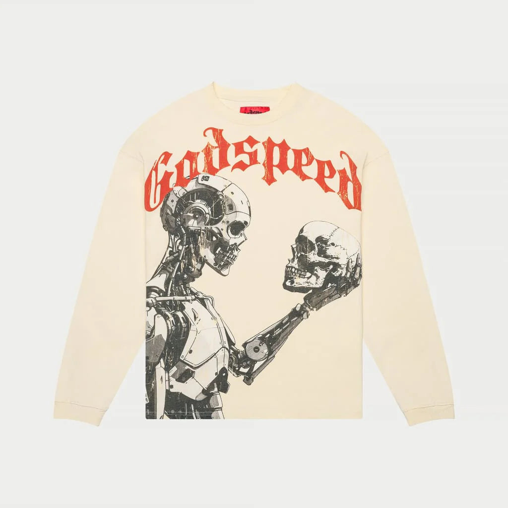 Godspeed Mankind vs Ai Long Sleeve (Bone)