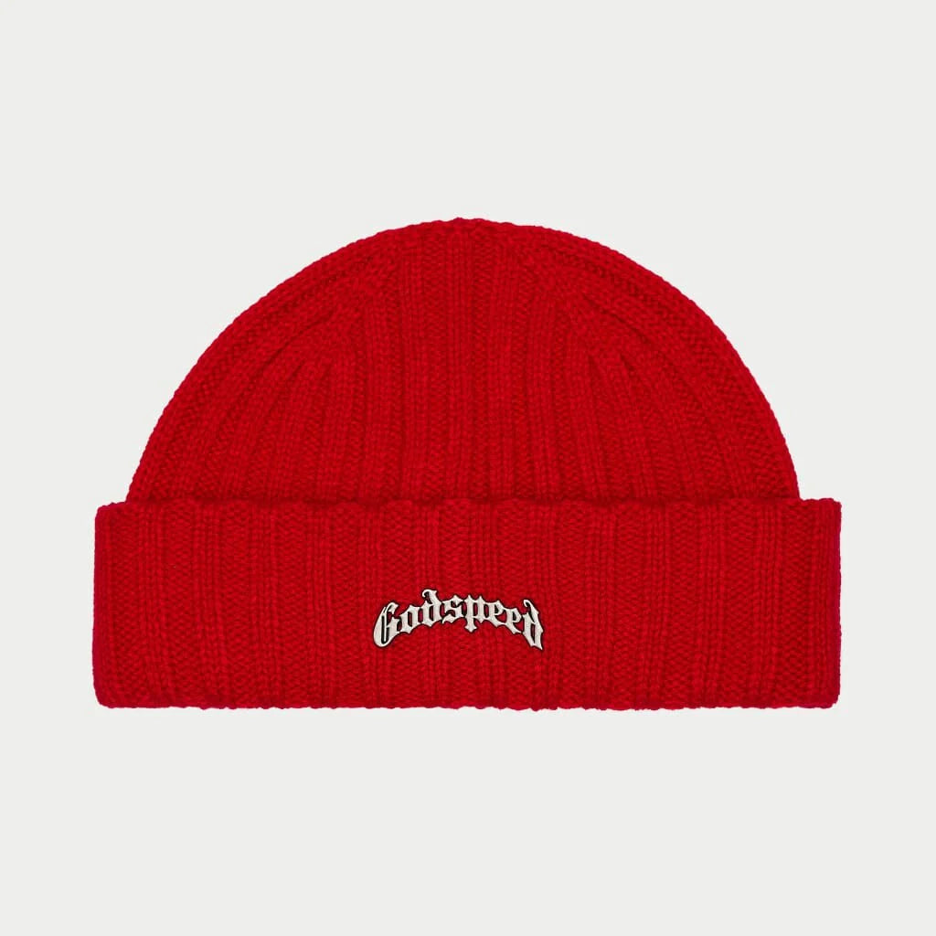 Godspeed Og Logo Emblem Beanie (Red)