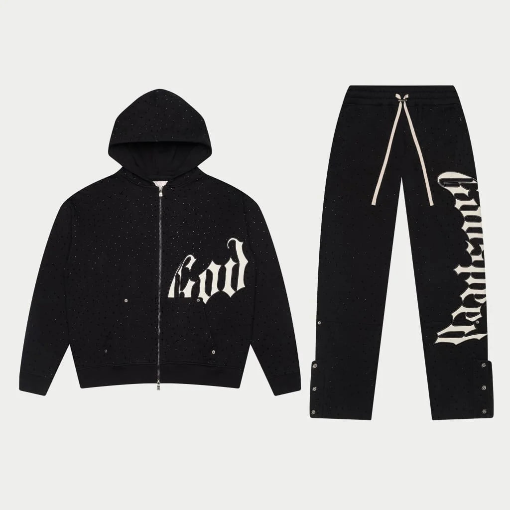 Godspeed Og Logo VVS Sweatsuit V2 (Black/White)