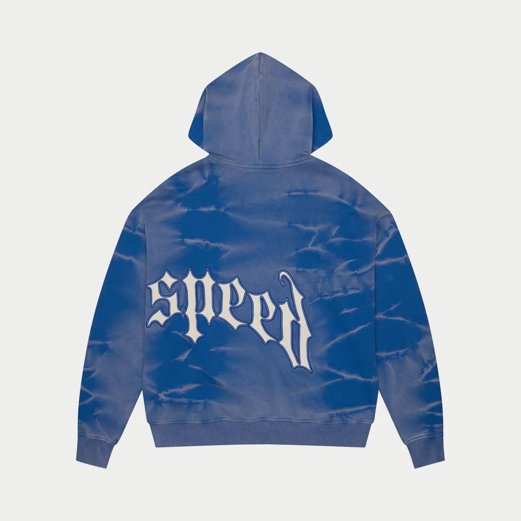 Godspeed Og Logo Sweatsuit (Blue Tie-Dye)