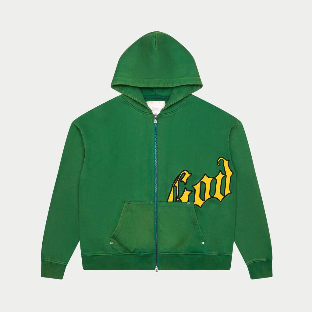 Godspeed OG Logo Sweatsuit V2 (Green/Yellow)