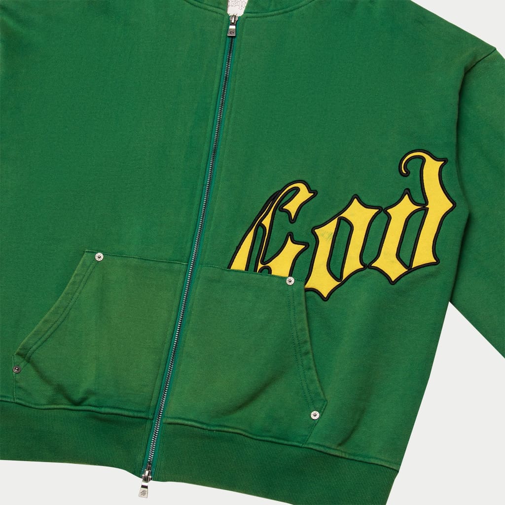 Godspeed OG Logo Sweatsuit V2 (Green/Yellow)