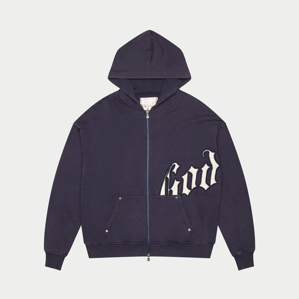 Godspeed Og Logo Sweatsuit V2 (Navy Washed)