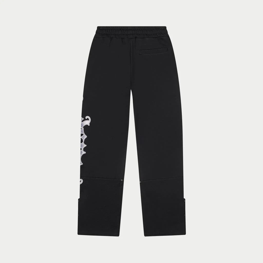 Godspeed Og Logo Sweatsuit V2 (Black/Silver Satin)