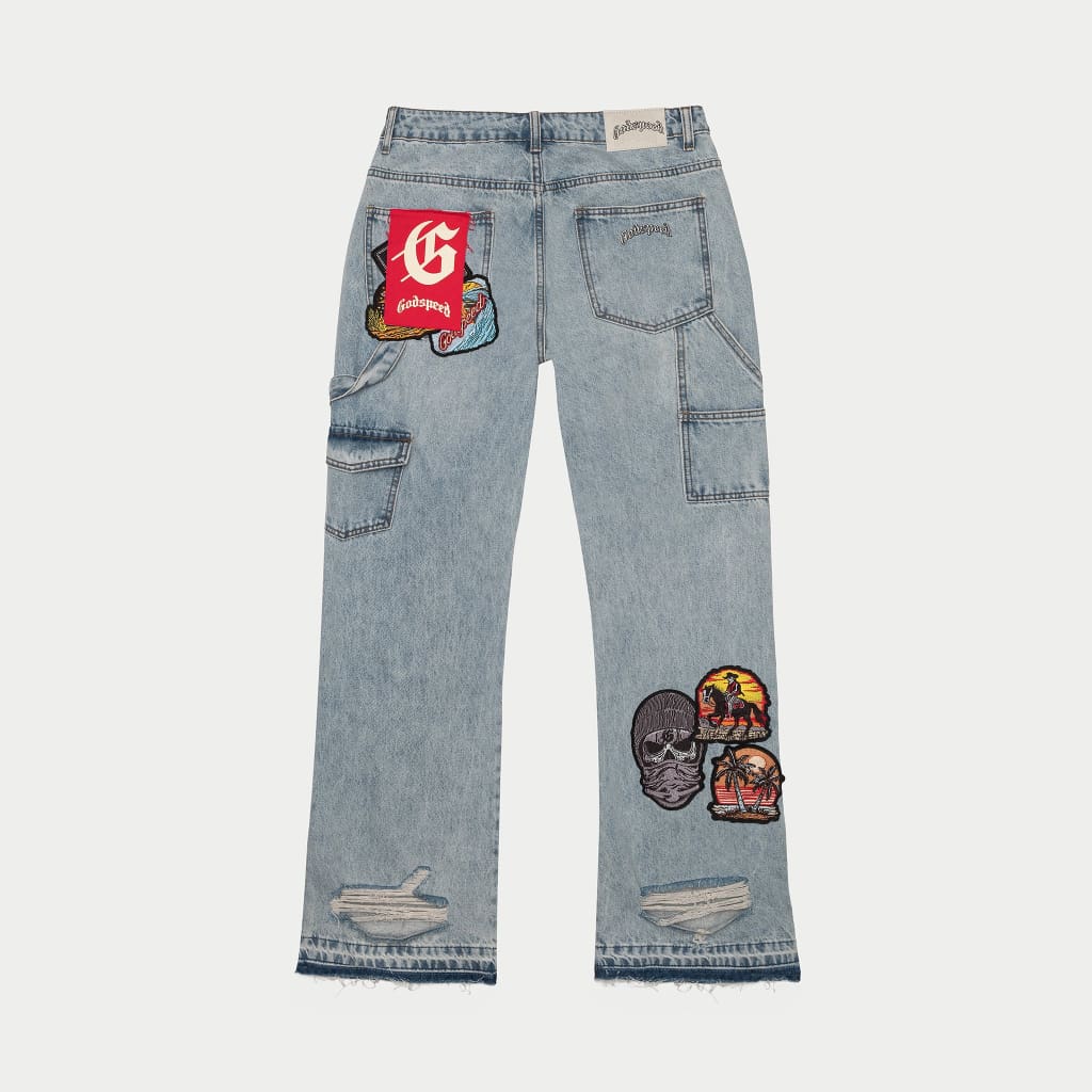 Godspeed Patchwork Denim (Blue Wash)