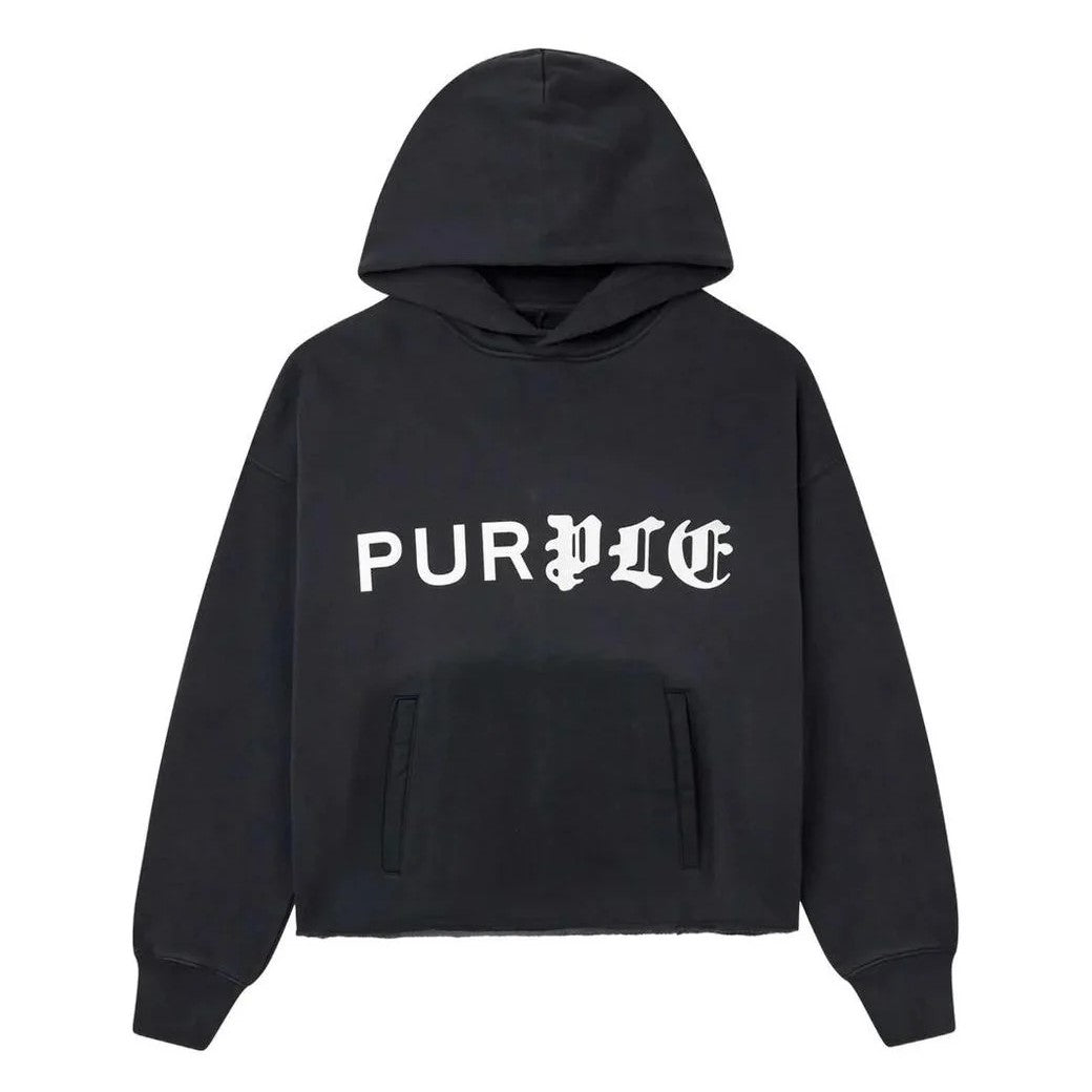 Purple Brand Half & Half Fleece Hoodie