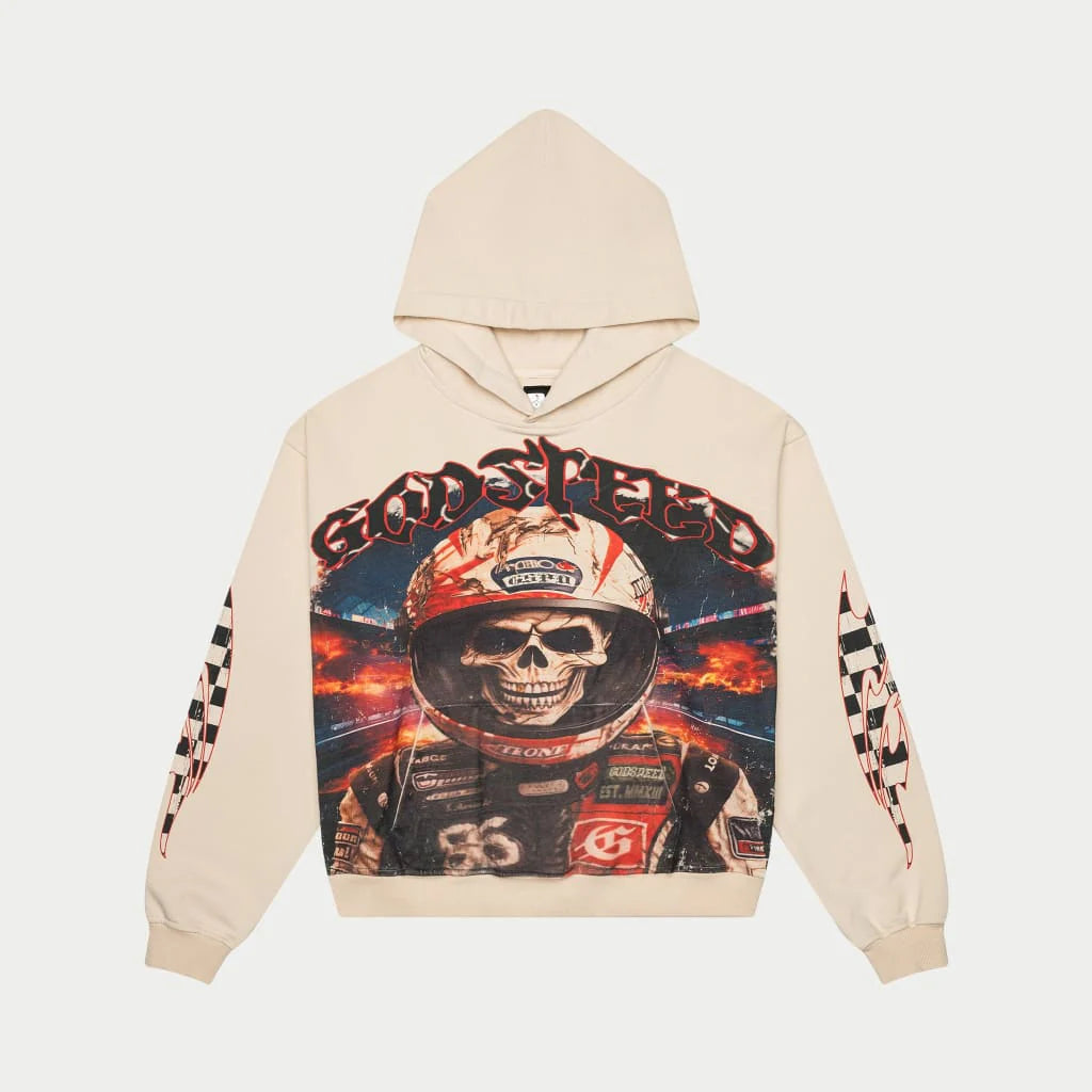 Godspeed Racer Goldie Hoodie (Bone)