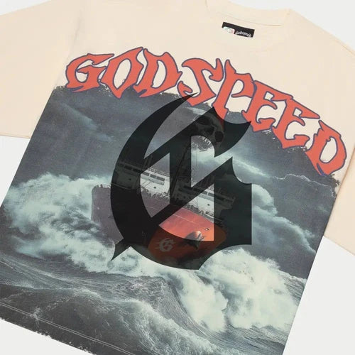 Godspeed Sea Sick T-Shirt (Bone)