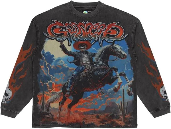 Godspeed Best Western Long Sleeve (Grey Wash)