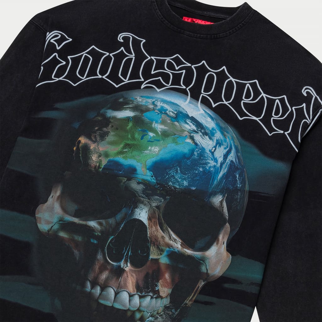 Godspeed Sklobe Long Sleeve (Black Wash)