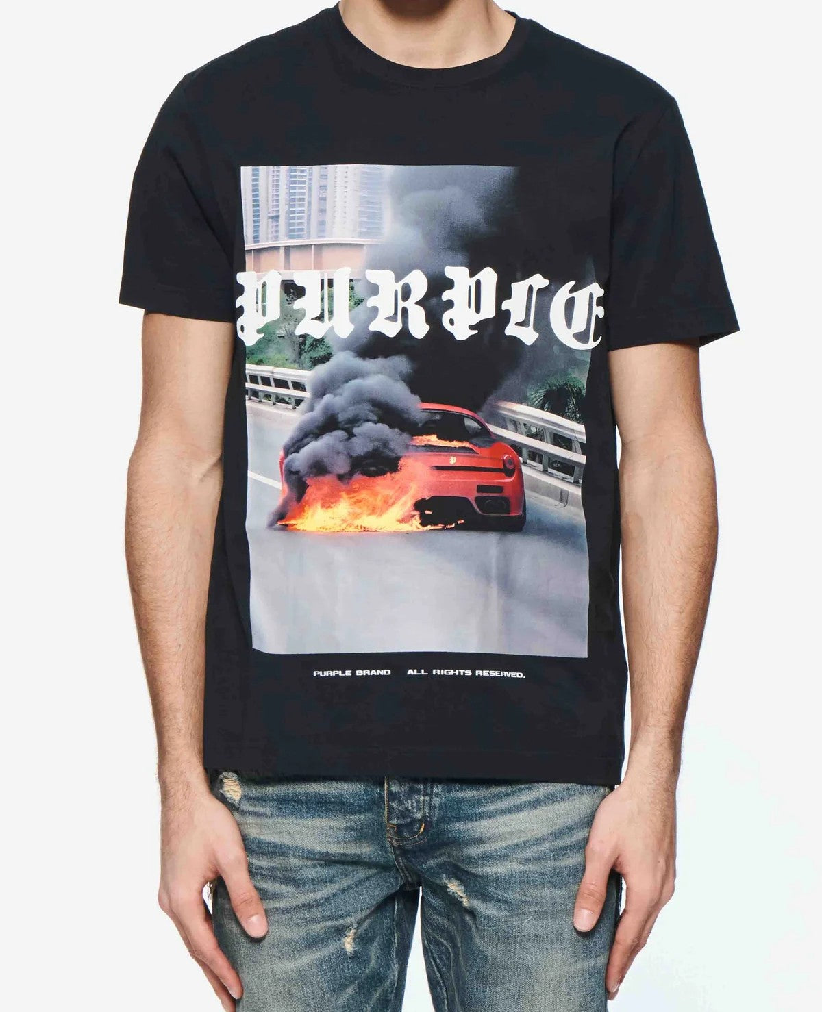 Purple Brand Clean Jersey Tee