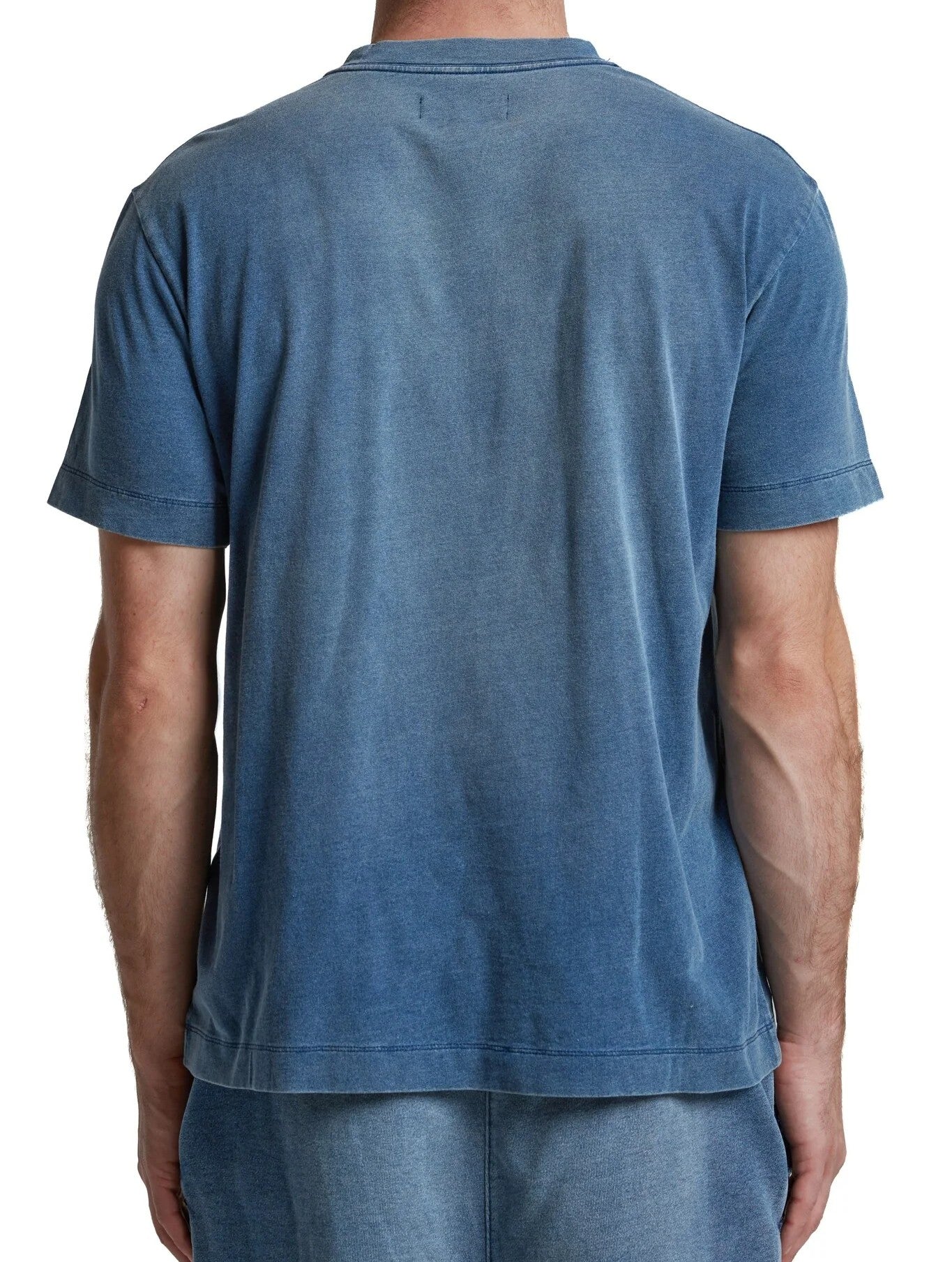 Purple Brand Textured SS Tee Authentic Blue